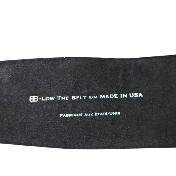 B-Low The Belt Brown studded statement belt corset belt wide size small med NWT - Picture 7 of 10